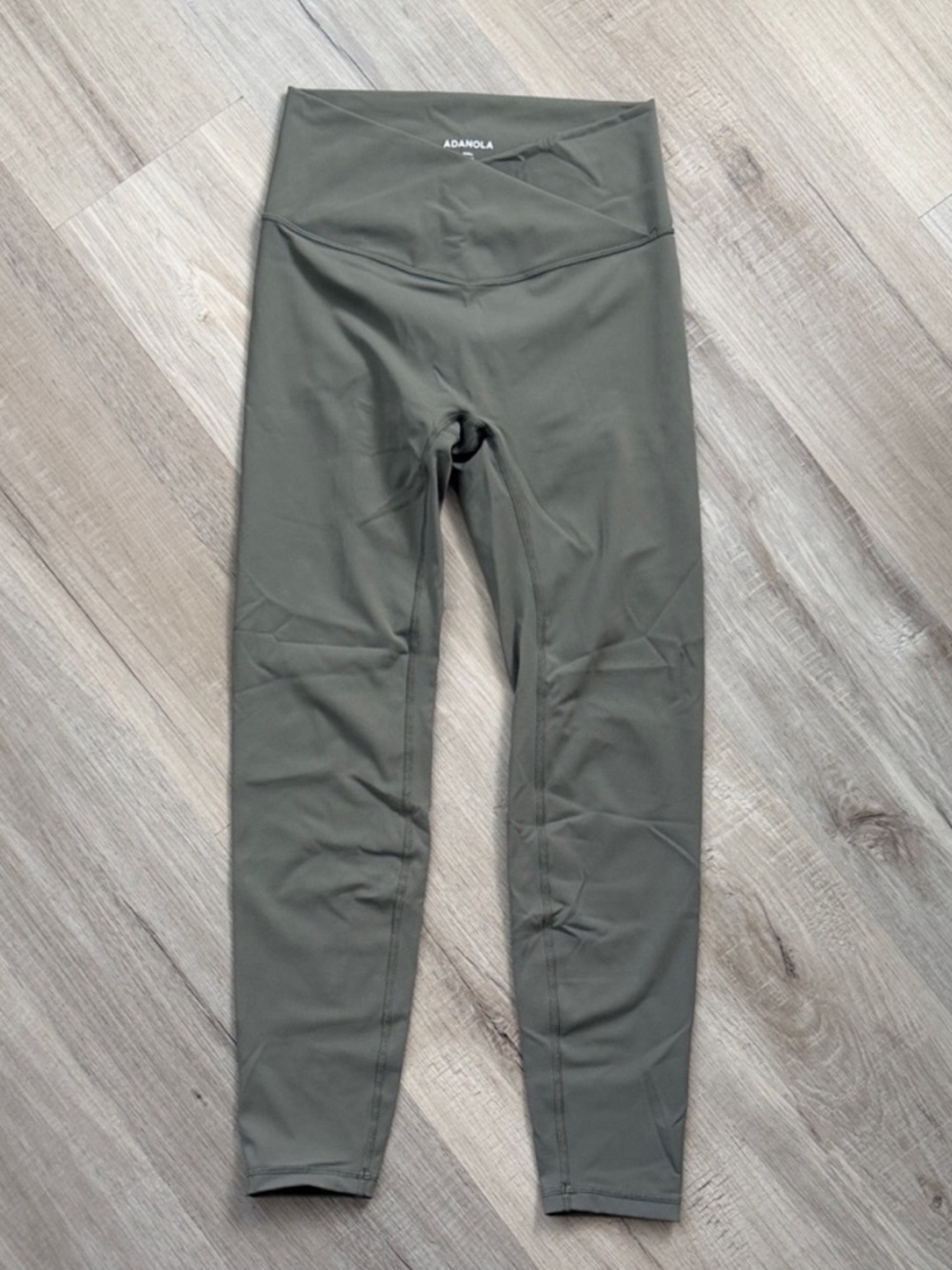 Adanola Women's Ultimate Leggings in Khaki Size Small NWOT - Picture 5 of 7